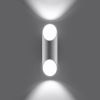Applique Aluminium Blanc G9 1 Penne 30