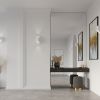 Applique Aluminium Blanc G9 1 Penne 30