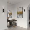 Applique Aluminium Noir G9 1 Penne 20