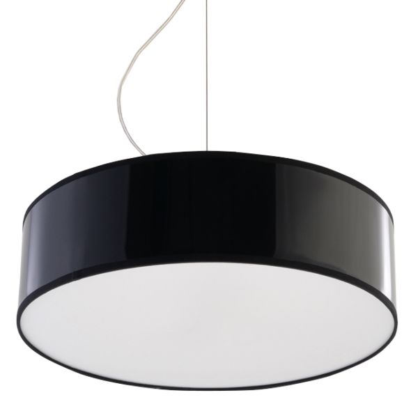 Suspension PVC Noir E27 2 Arena