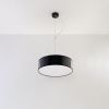 Suspension PVC Noir E27 2 Arena