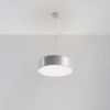 Suspension PVC Gris E27 2 Arena