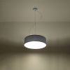 Suspension PVC Gris E27 2 Arena