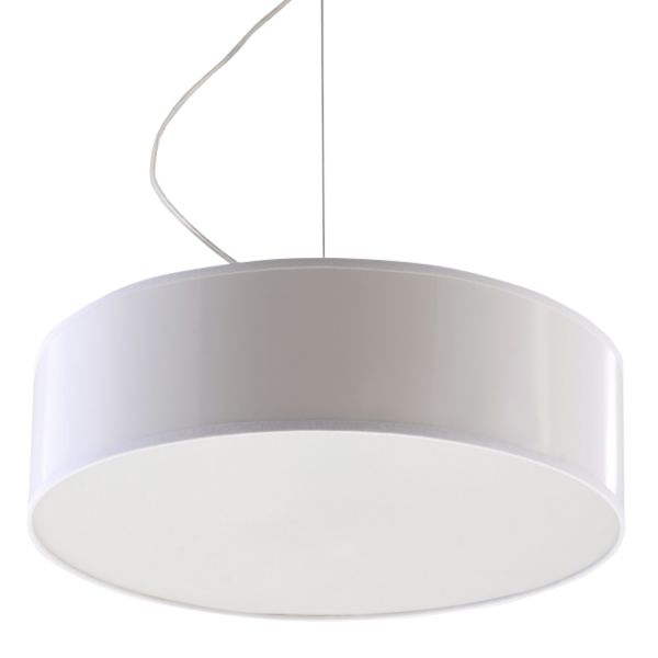 Suspension PVC Blanc E27 2 Arena