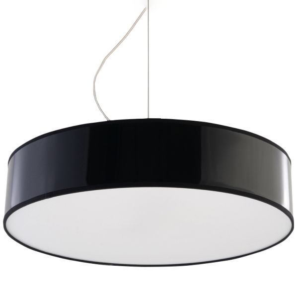Suspension PVC Noir E27 3 Arena