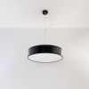 Suspension PVC Noir E27 3 Arena
