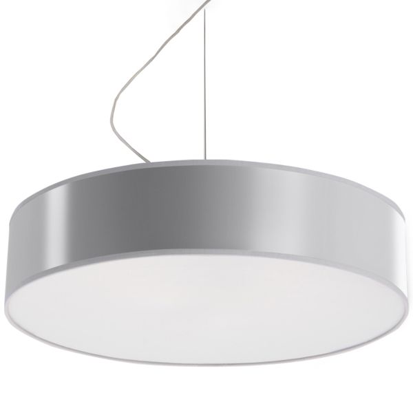 Suspension PVC Gris E27 3 Arena