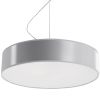 Suspension PVC Gris E27 3 Arena