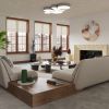 Suspension PVC Gris E27 3 Arena