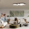 Suspension PVC Gris E27 3 Arena