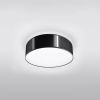 Plafonnier PVC Noir E27 2 Arena