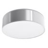 Plafonnier PVC Gris E27 2 Arena