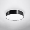 Plafonnier PVC Noir E27 3 Arena