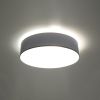 Plafonnier PVC Gris E27 3 Arena