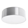 Plafonnier PVC Gris E27 1 Arena