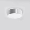 Plafonnier PVC Gris E27 1 Arena
