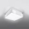 Plafonnier PVC Blanc E27 2 Horus