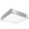 Plafonnier PVC Gris E27 3 Horus