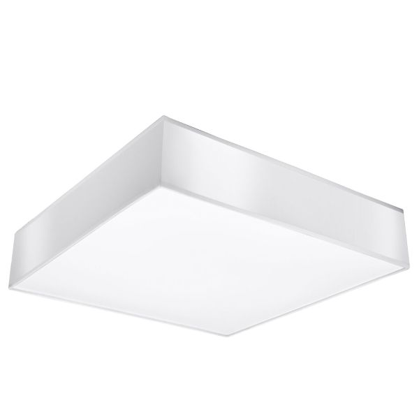 Plafonnier PVC Blanc E27 3 Horus