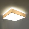 Plafonnier PVC Blanc E27 3 Horus