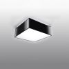 Plafonnier PVC Noir E27 1 Horus