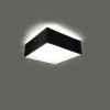 Plafonnier PVC Noir E27 1 Horus