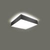 Plafonnier PVC Gris E27 1 Horus