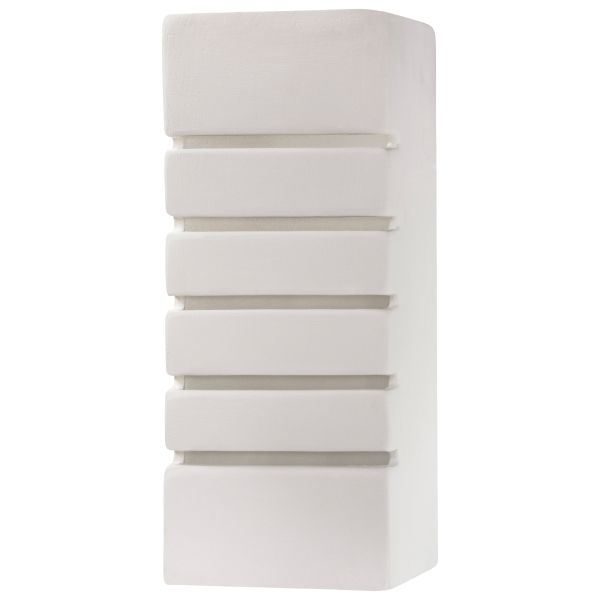 Applique Céramique Blanc E27 1 Samir