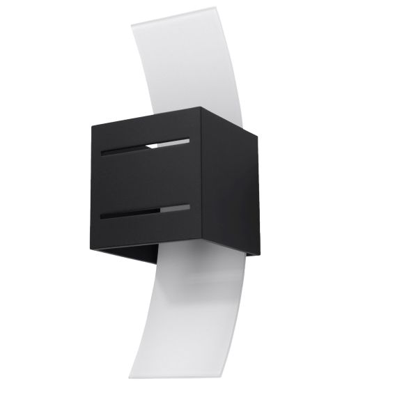 Applique Aluminium Noir G9 1 Loreto