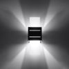 Applique Aluminium Noir G9 1 Loreto