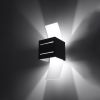 Applique Aluminium Noir G9 1 Loreto