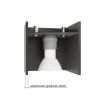 Applique Aluminium Noir G9 1 Loreto