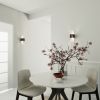 Applique Aluminium Noir G9 1 Loreto