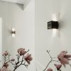 Applique Aluminium Noir G9 1 Loreto