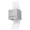 Applique Aluminium Gris G9 1 Loreto