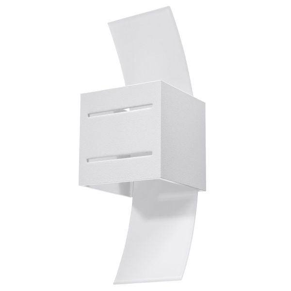 Applique Aluminium Blanc G9 1 Loreto