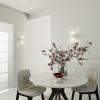 Applique Aluminium Blanc G9 1 Loreto