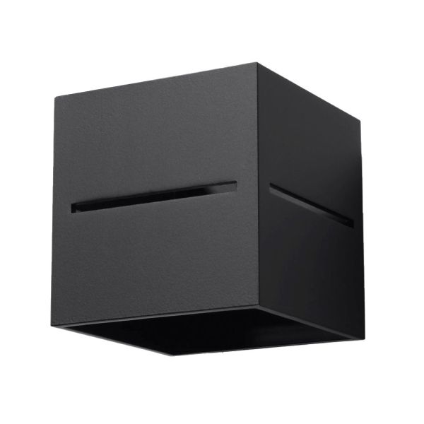 Applique Aluminium Noir G9 1 Lobo