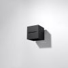 Applique Aluminium Noir G9 1 Lobo