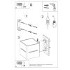 Applique Aluminium Blanc G9 1 Lobo