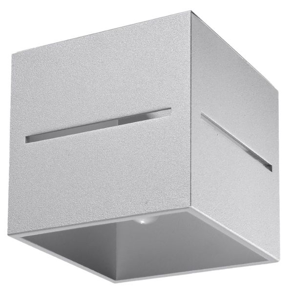 Plafonnier Aluminium Gris G9 1 Lobo