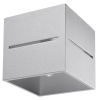 Plafonnier Aluminium Gris G9 1 Lobo