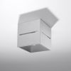 Plafonnier Aluminium Gris G9 1 Lobo