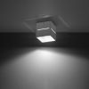 Plafonnier Aluminium Blanc G9 1 Lobo