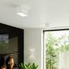 Plafonnier Aluminium Blanc G9 1 Lobo