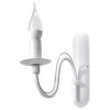 Applique Acier Blanc E14 1 Minerwa