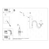 Applique Acier Blanc E14 1 Minerwa