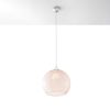 Suspension Acier Champagne E27 1 Ball