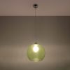 Suspension Acier Vert E27 1 Ball