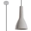 Suspension Béton Gris E27 1 Empoli